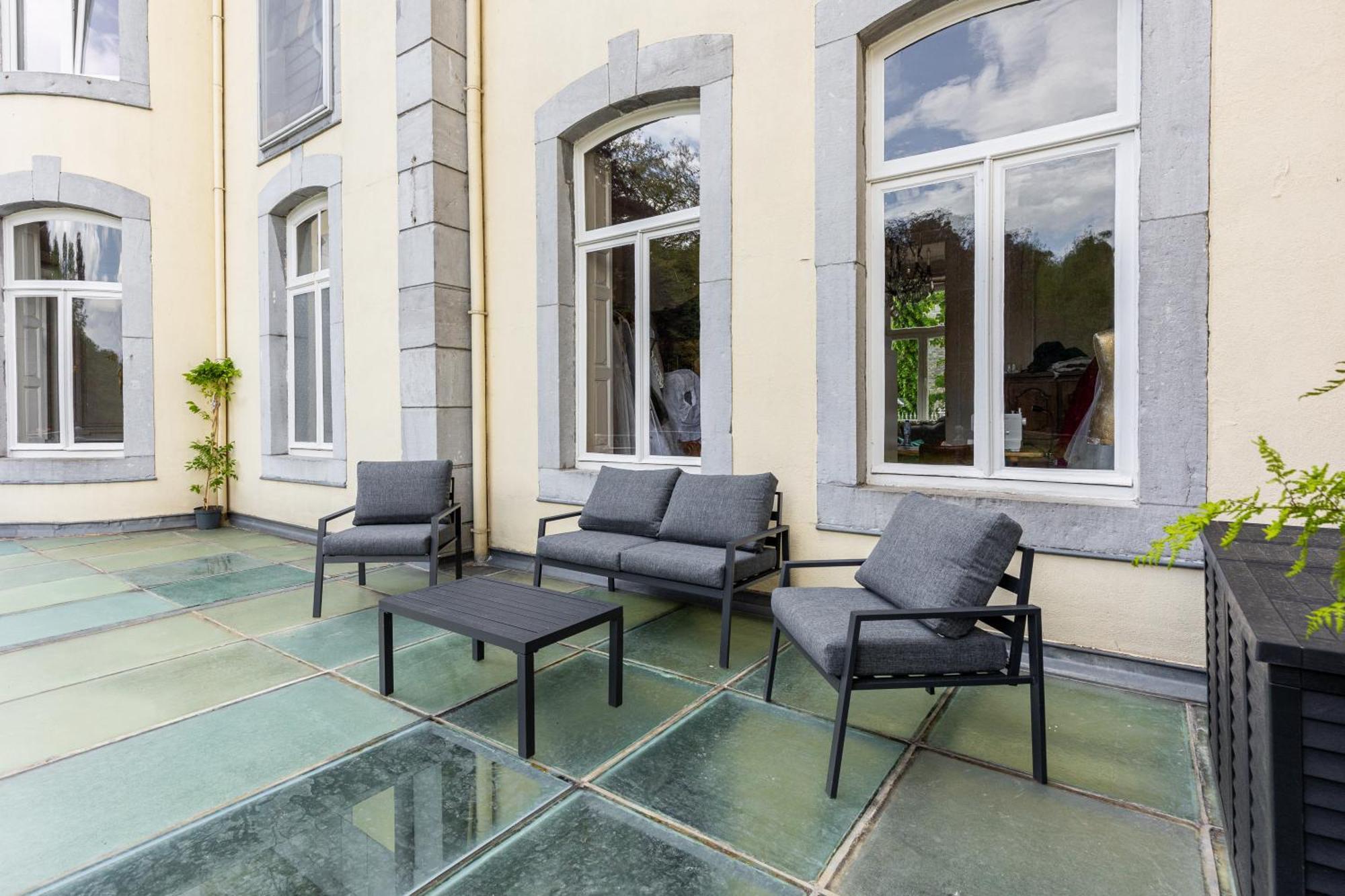Suite Luxueuse Au Chateau De Saint Vitu 104 Tinlot Exterior foto